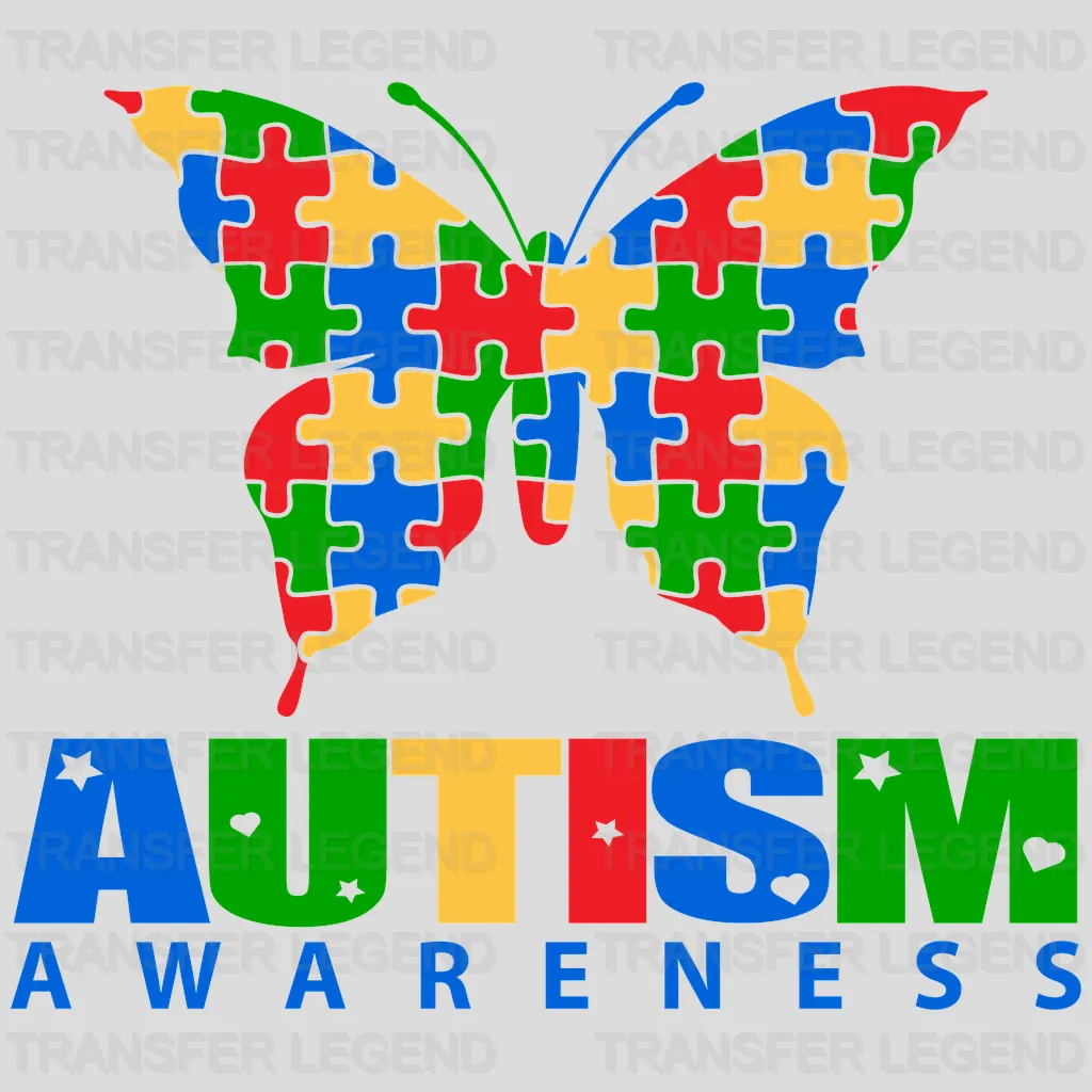 ATSM Awareness Butterfly Design - transferlegend