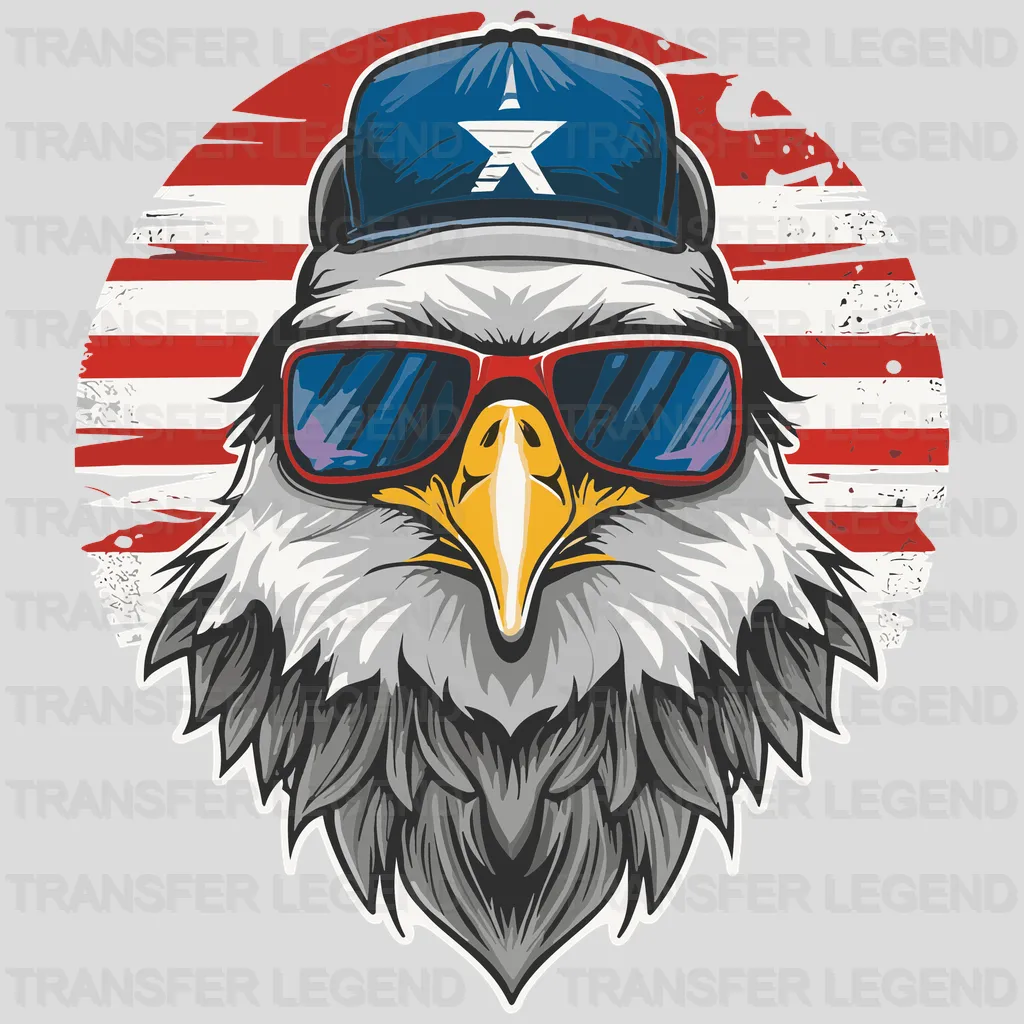1 Star Eagle USA Design - DTF Heat Transfers - transferlegend