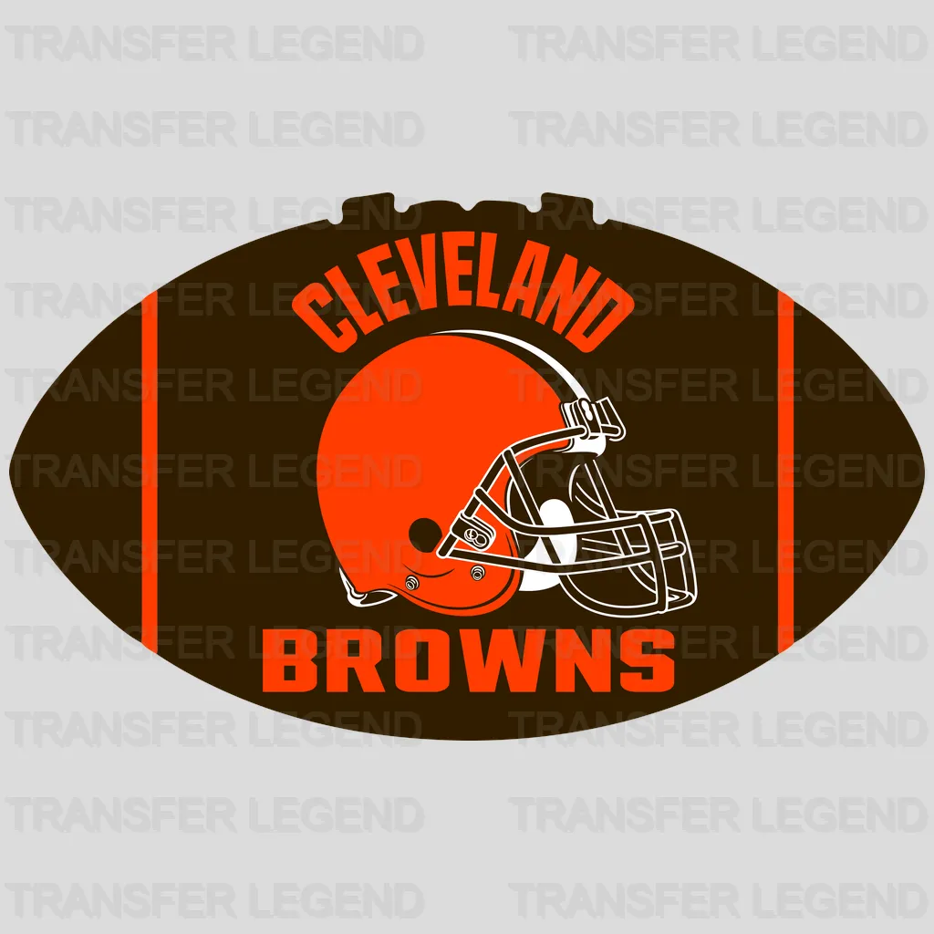 Cleveland Browns Keep Calm and Go Wordmark NFL Design - DTF Heat Transfer