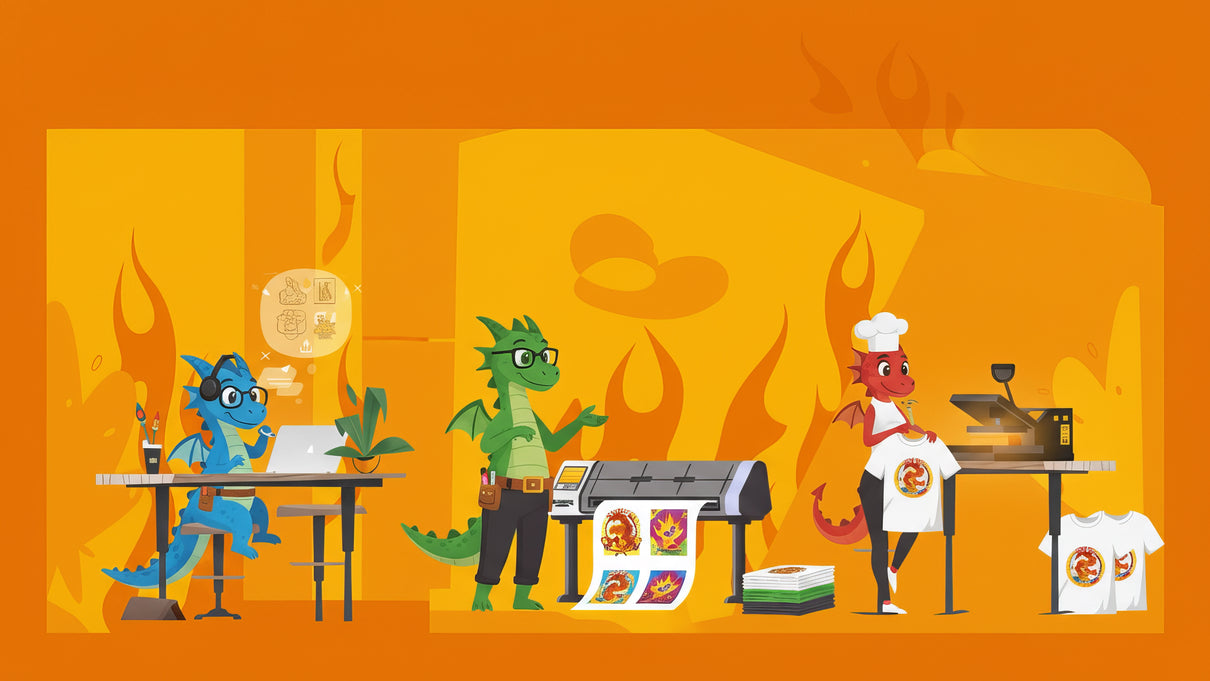 The Transfer Legend DTF Process