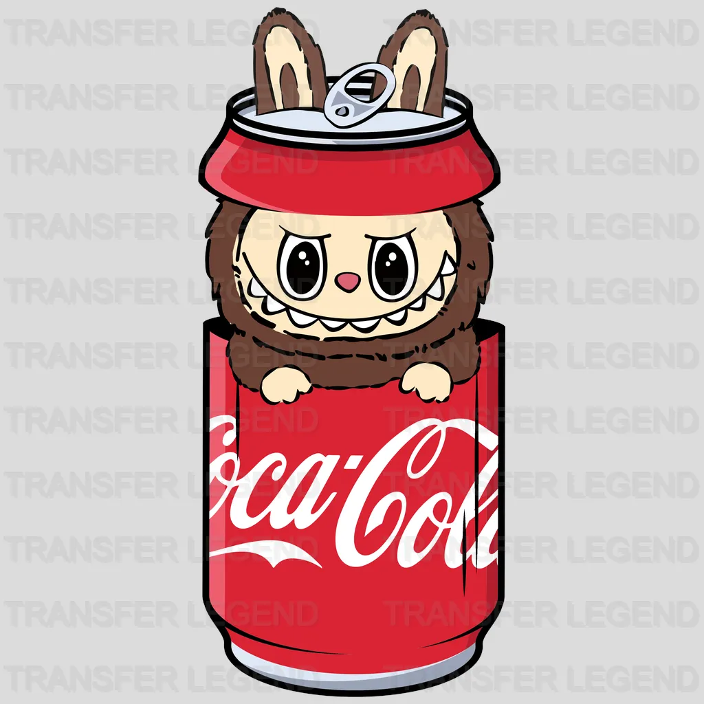 Coca Cola Labubu Design - DTF Heat Transfers