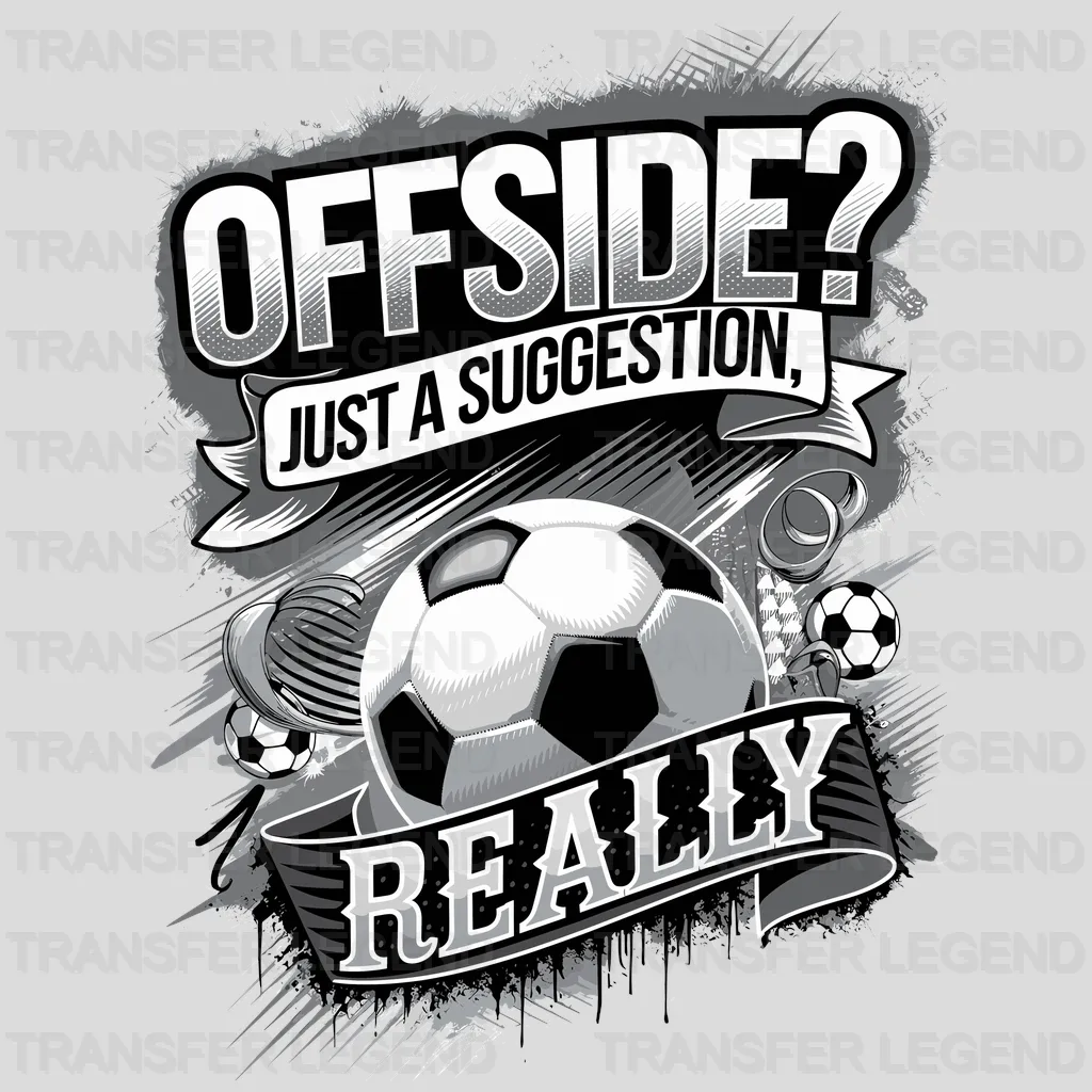OffSide ? Soccer Design - DTF Heat Transfers - transferlegend