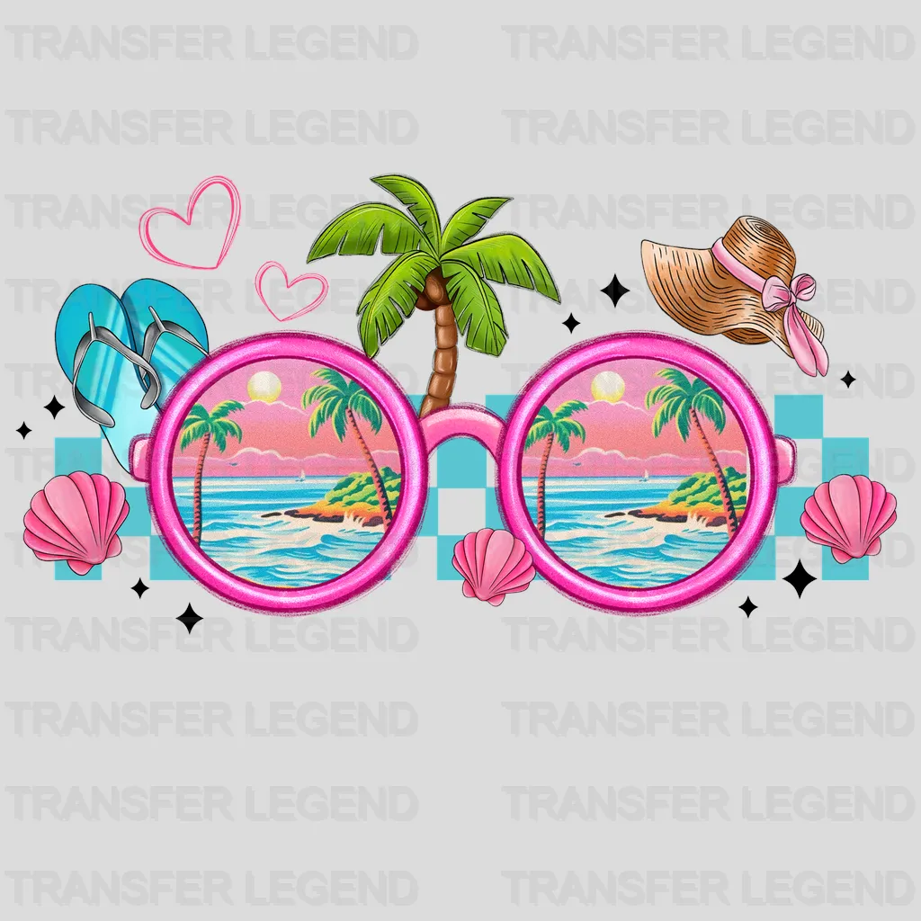 Sun Beach Summer Design - DTF Heat Transfers - transferlegend